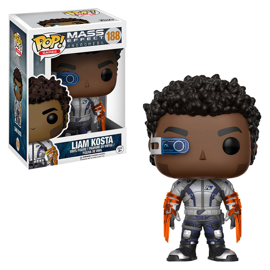 FUNKO POP GAMES MASS EFFECT - LIAM KOSTA 188 BRINDE