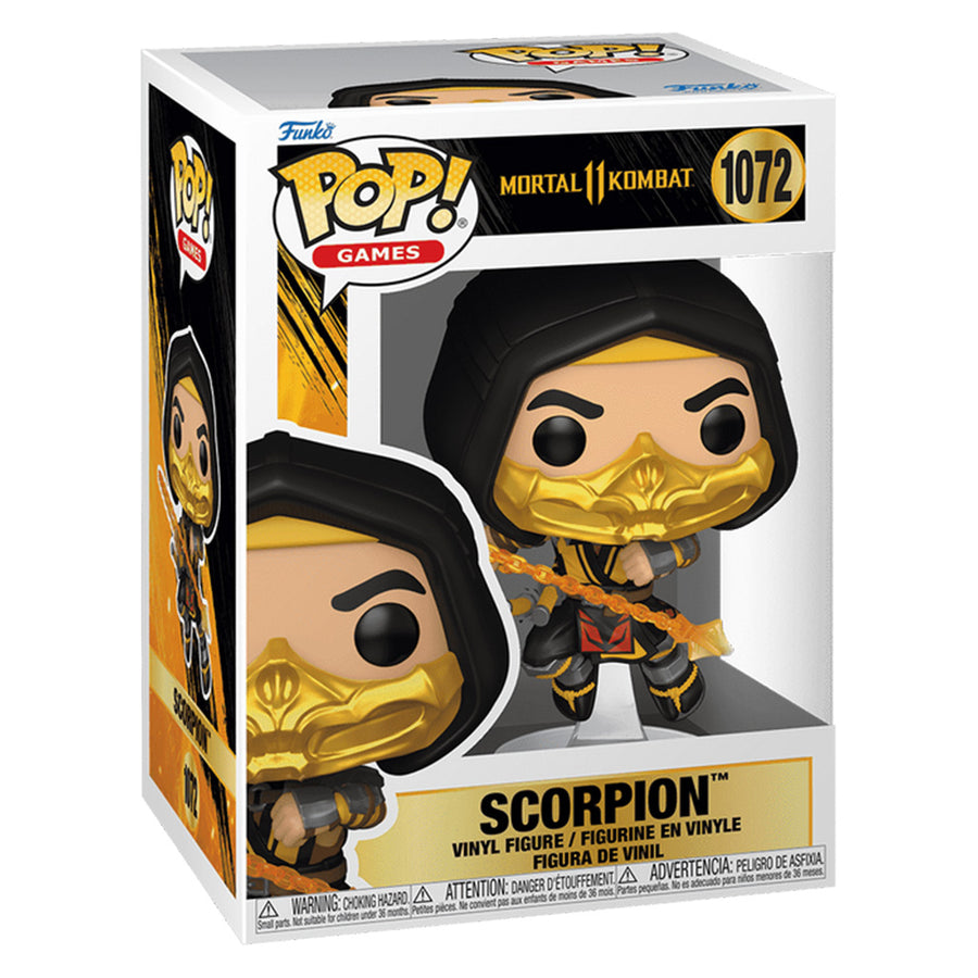 FUNKO POP GAMES MORTAL KOMBAT 11 - SCORPION 1072