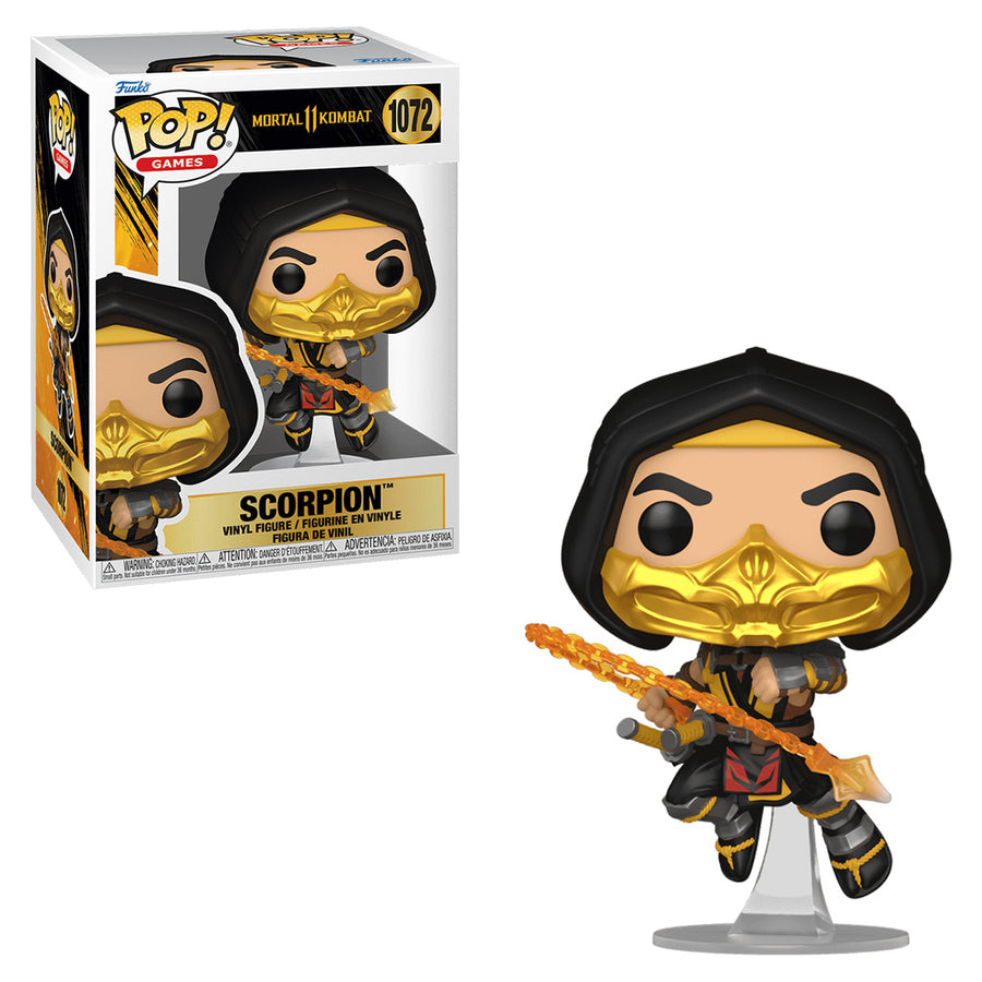 FUNKO POP GAMES MORTAL KOMBAT 11 - SCORPION 1072 BRINDE