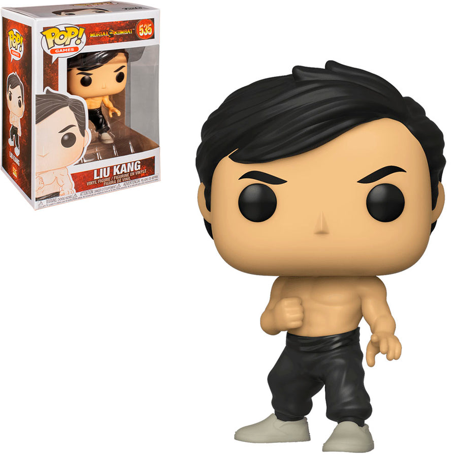 FUNKO POP GAMES MORTAL KOMBAT - LIU KANG (CLASSIC) 535 BRINDE