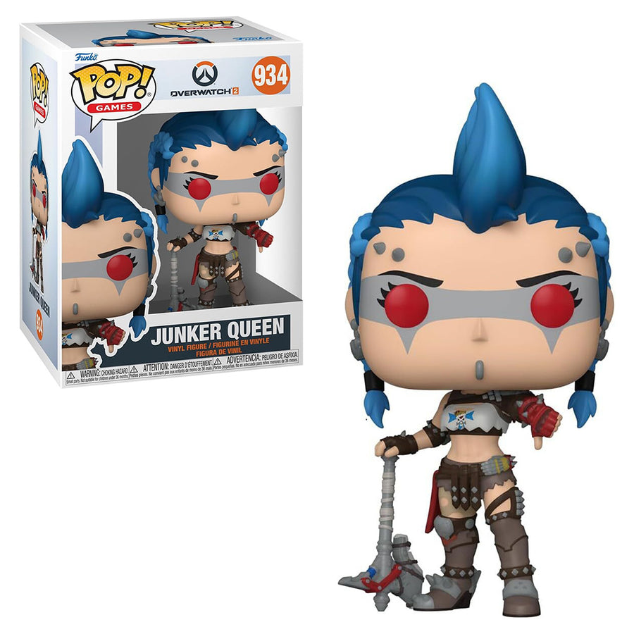 FUNKO POP GAMES OVERWATCH 2 - JUNKER QUEEN 934 BRINDE