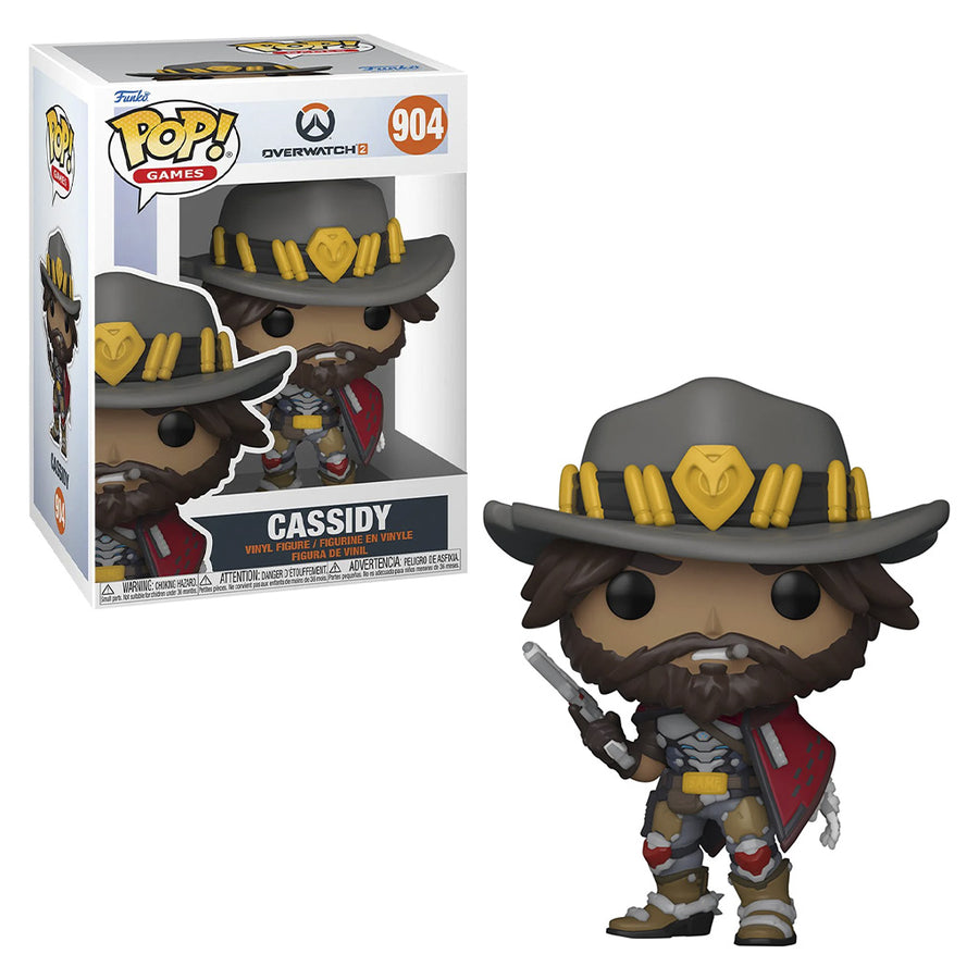 FUNKO POP GAMES OVERWATCH 2 - CASSIDY 904 BRINDE