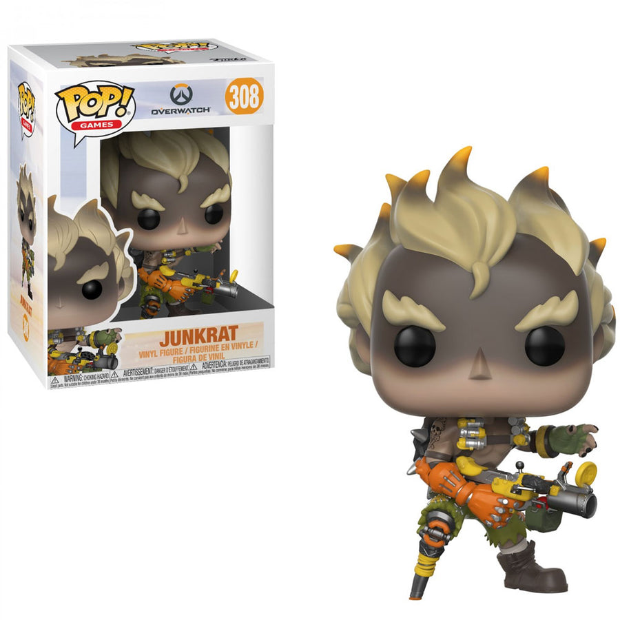 FUNKO POP GAMES OVERWATCH - JUNKRAT 308 BRINDE
