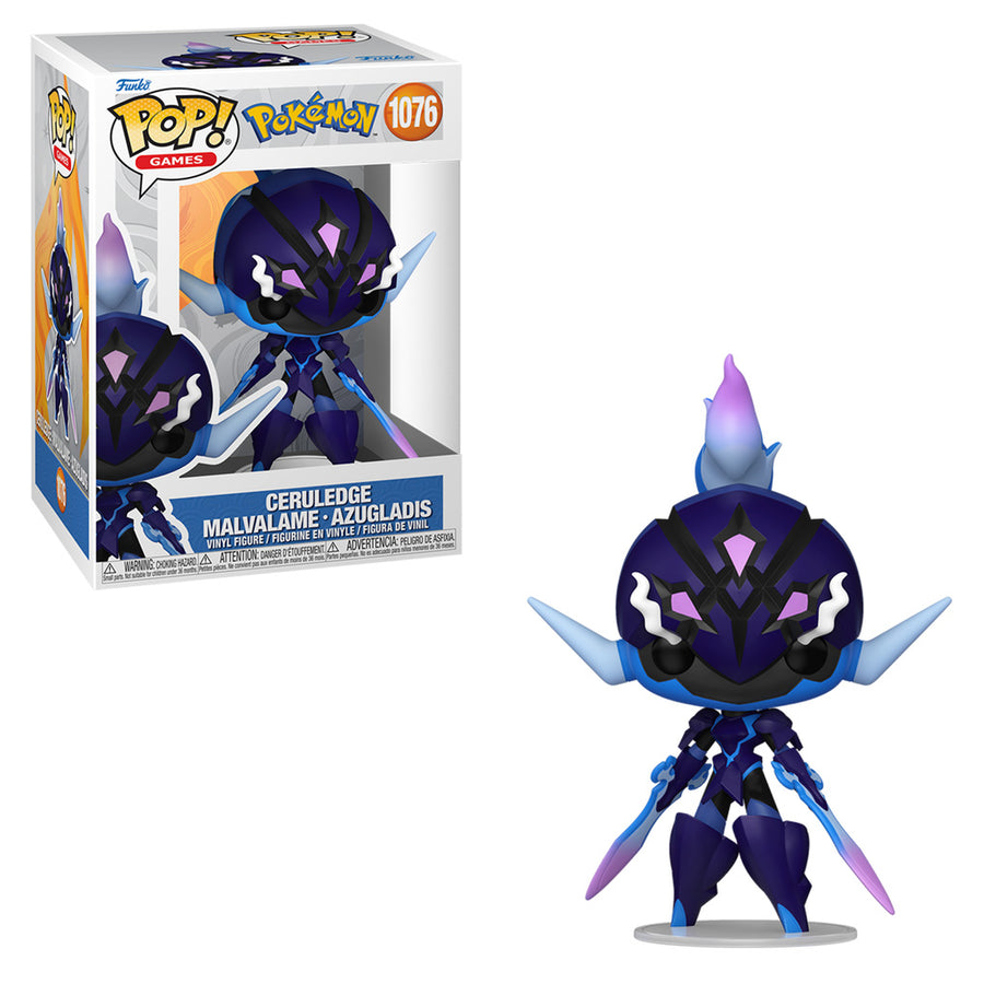 FUNKO POP GAMES POKÉMON - CERULEDGE 1076 BRINDE