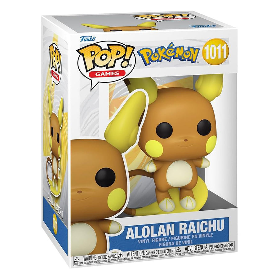 FUNKO POP GAMES POKÉMON - ALOLAN RAICHU 1011