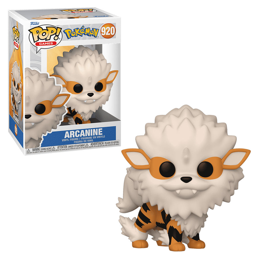 FUNKO POP GAMES POKÉMON - ARCANINE 920 BRINDE