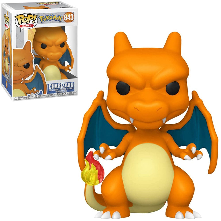 FUNKO POP GAMES POKÉMON - CHARIZARD 843 BRINDE