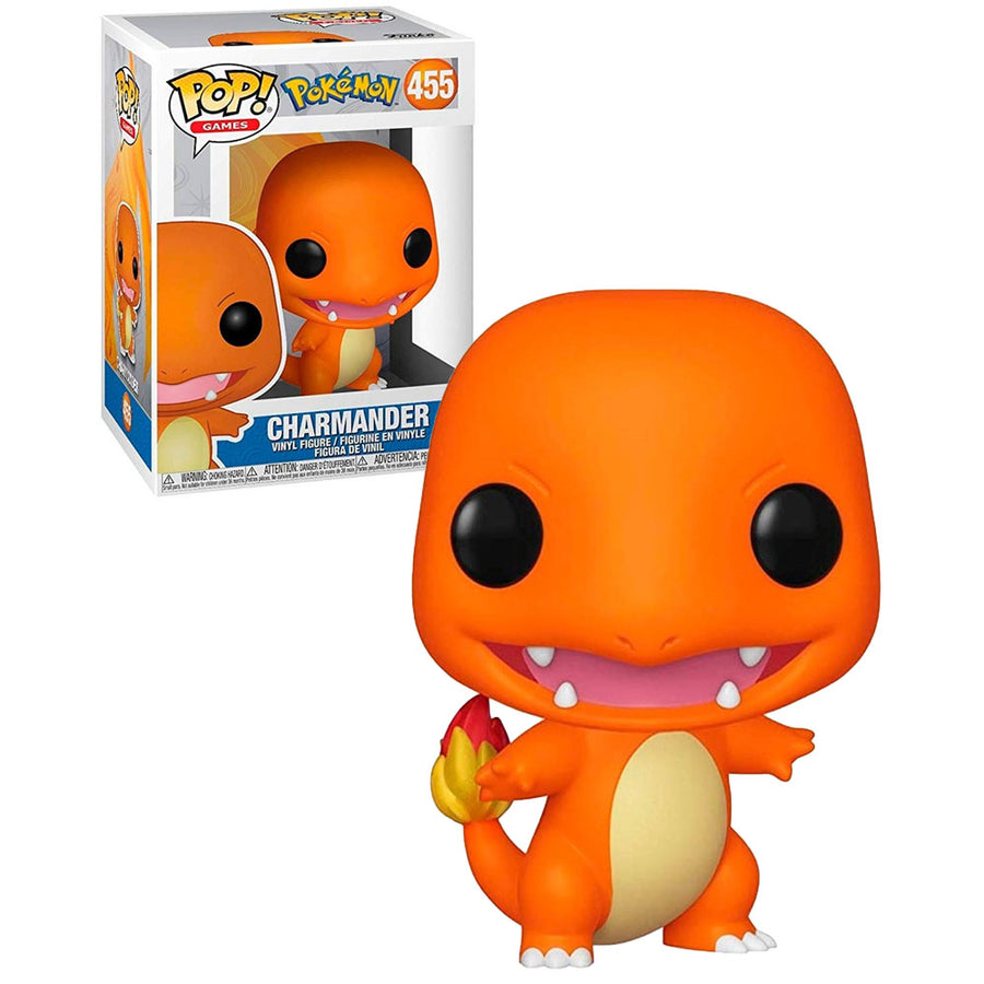 FUNKO POP GAMES POKÉMON - CHARMANDER 455 BRINDE
