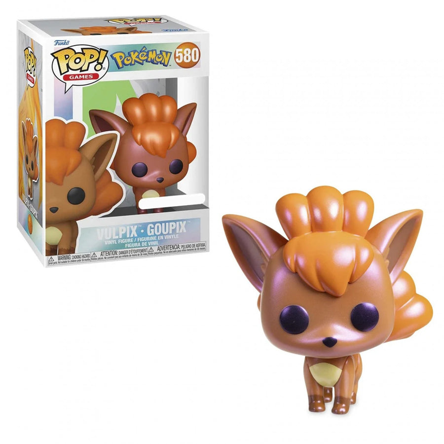 FUNKO POP GAMES POKÉMON EXCLUSIVE - VULPIX GOUPIX 580 BRINDE