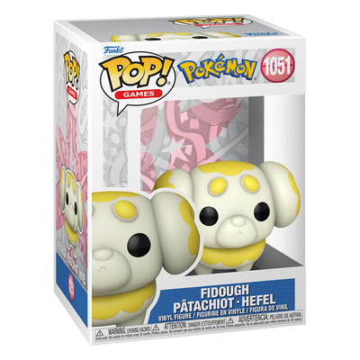 FUNKO POP GAMES POKÉMON - FIDOUGH - PÂTACHIOT - HEFEL 1051
