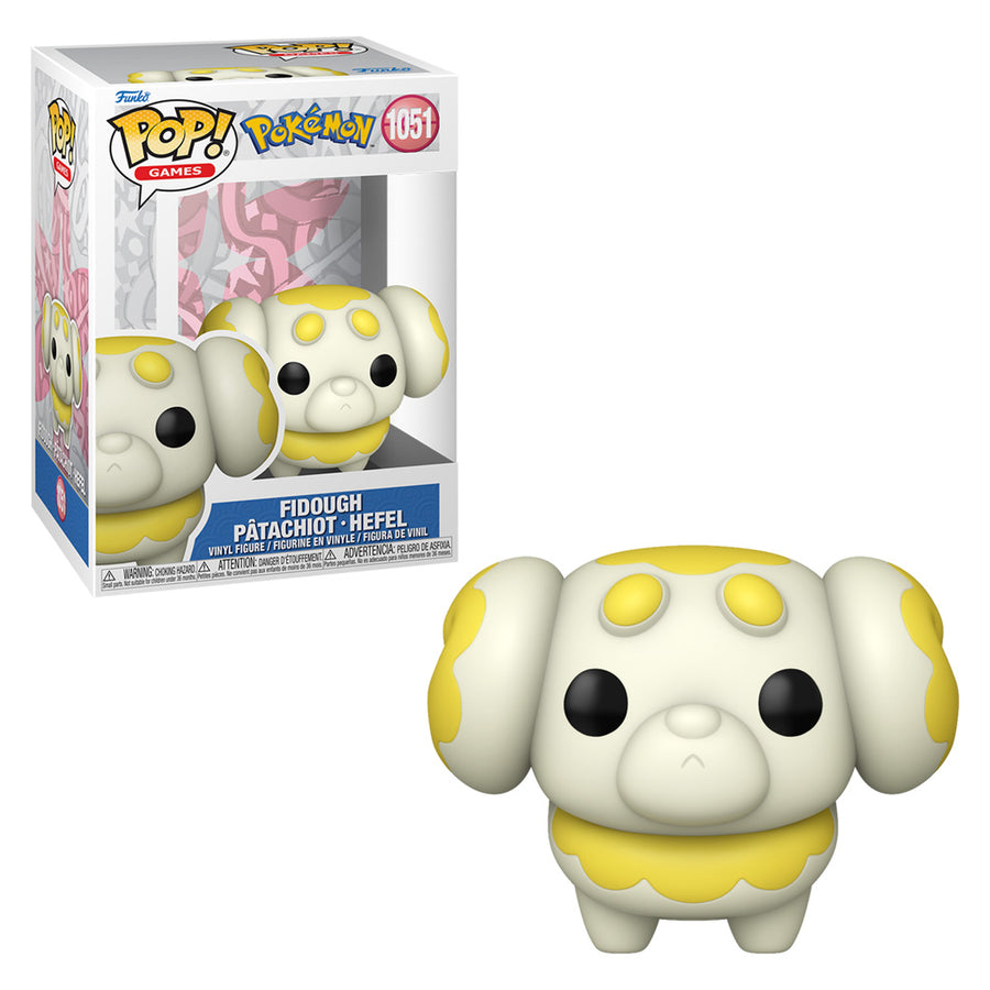 FUNKO POP GAMES POKÉMON - FIDOUGH - PÂTACHIOT - HEFEL 1051 BRINDE
