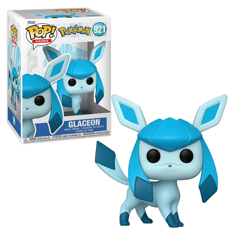 FUNKO POP GAMES POKEMON - GLACEON 921 BRINDE