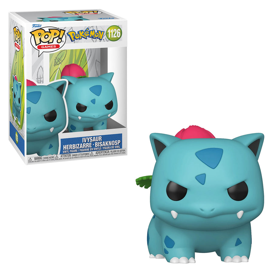 FUNKO POP GAMES POKÉMON - IVYSAUR 1126 BRINDE