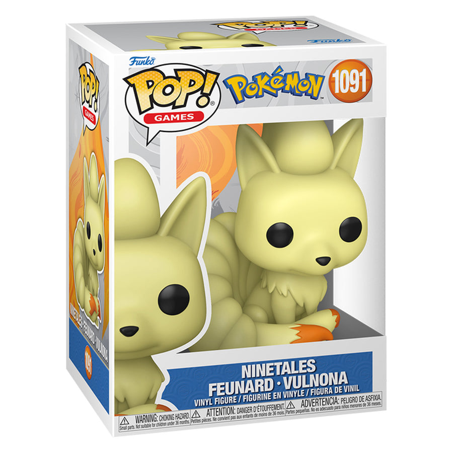 FUNKO POP GAMES POKÉMON - NINETALES 1091