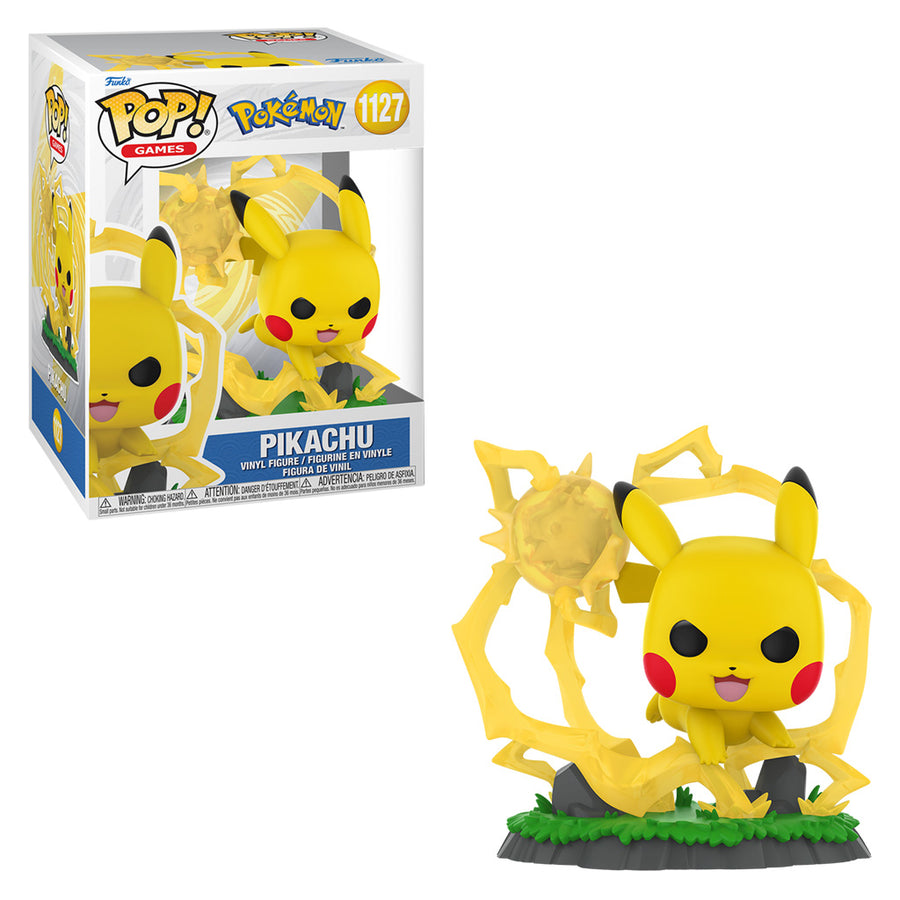 FUNKO POP GAMES POKÉMON - PIKACHU 1127 BRINDE