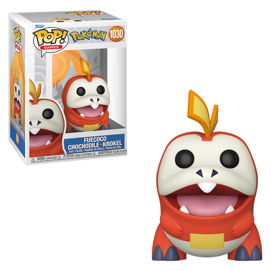 FUNKO POP GAMES POKÉMON S7 - FUECOCO 1030 BRINDE