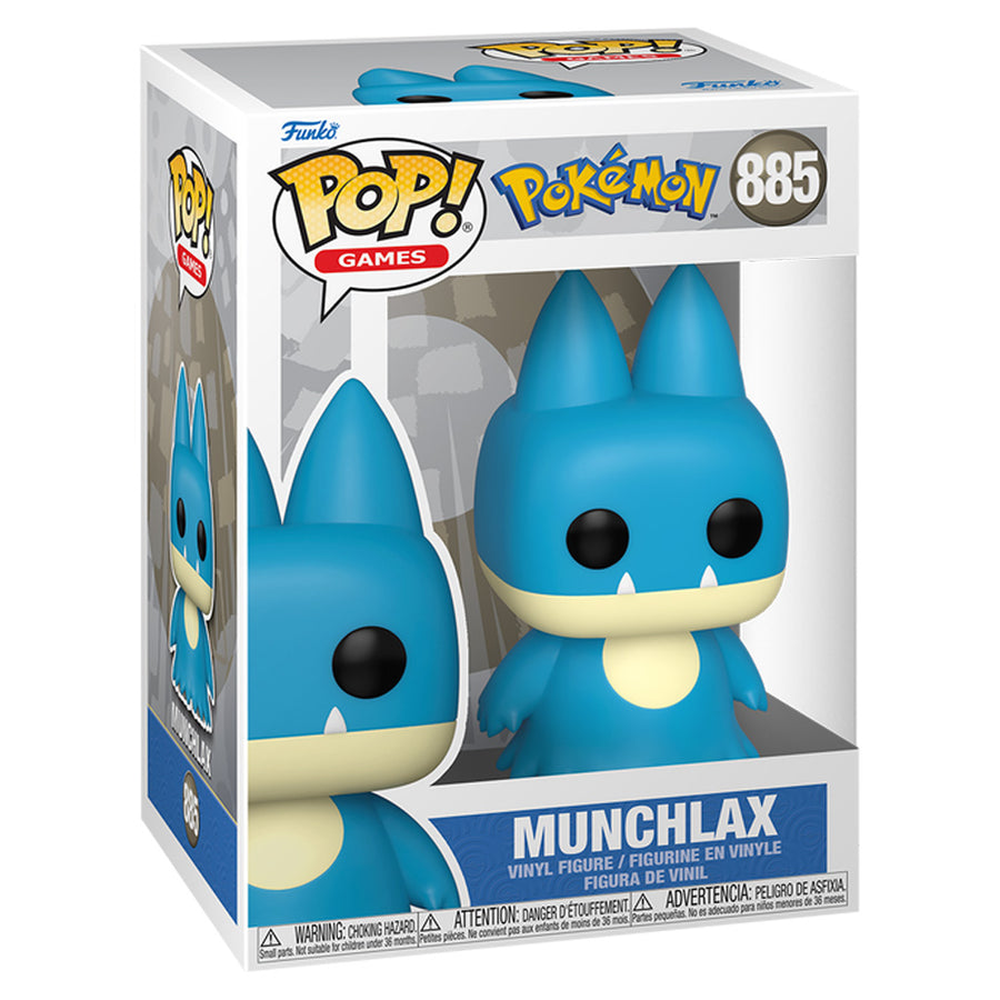 FUNKO POP GAMES POKÉMON S7 - MUNCHLAX 885