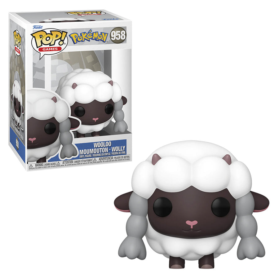 FUNKO POP GAMES POKÉMON S7 - WOOLOO 958 BRINDE