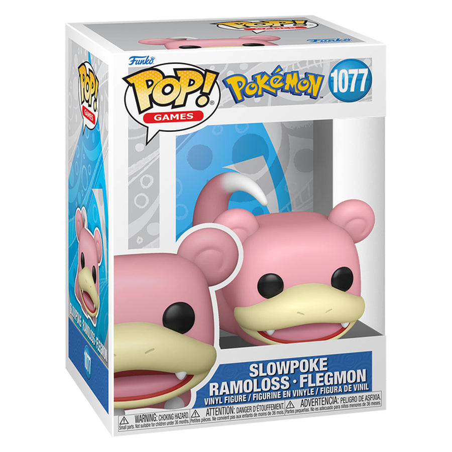 FUNKO POP GAMES POKÉMON - SLOWPOKE 1077