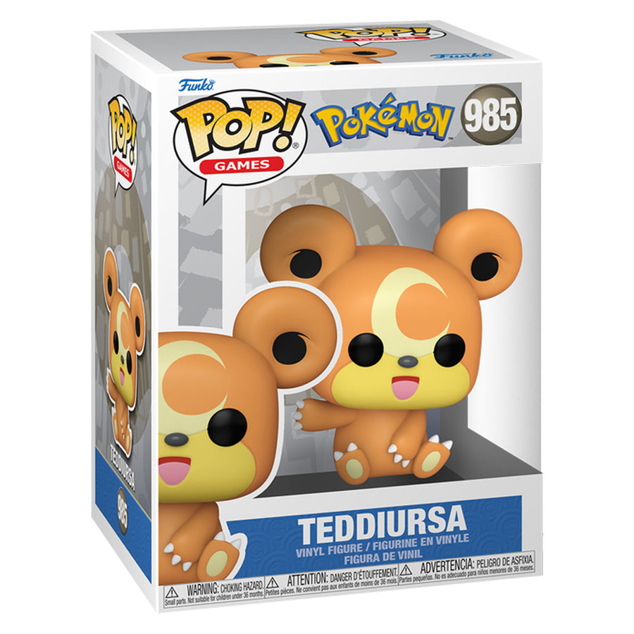 FUNKO POP GAMES POKÉMON - TEDDIURSA 985