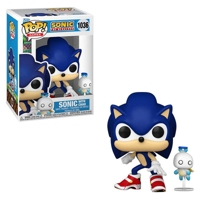 FUNKO POP GAMES SONIC THE HEDGEHOG - SONIC WITH CHAO 1036