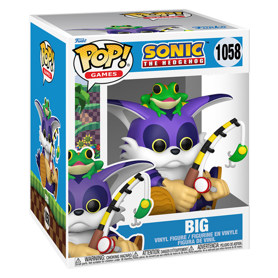 FUNKO POP GAMES SONIC THE HEDGEHOG - BIG 1058