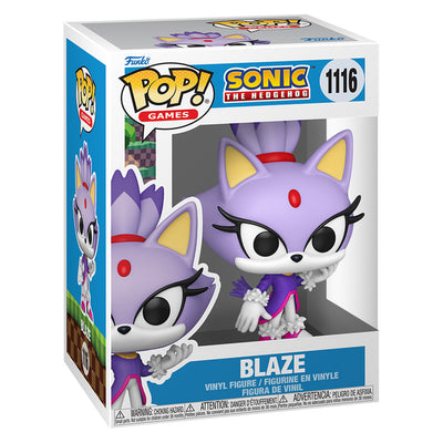 FUNKO POP GAMES SONIC THE HEDGEHOG - BLAZE 1116