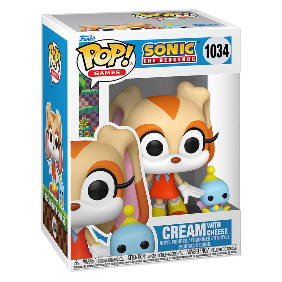 FUNKO POP GAMES SONIC THE HEDGEHOG - CREAM WITH CHEESE 1034