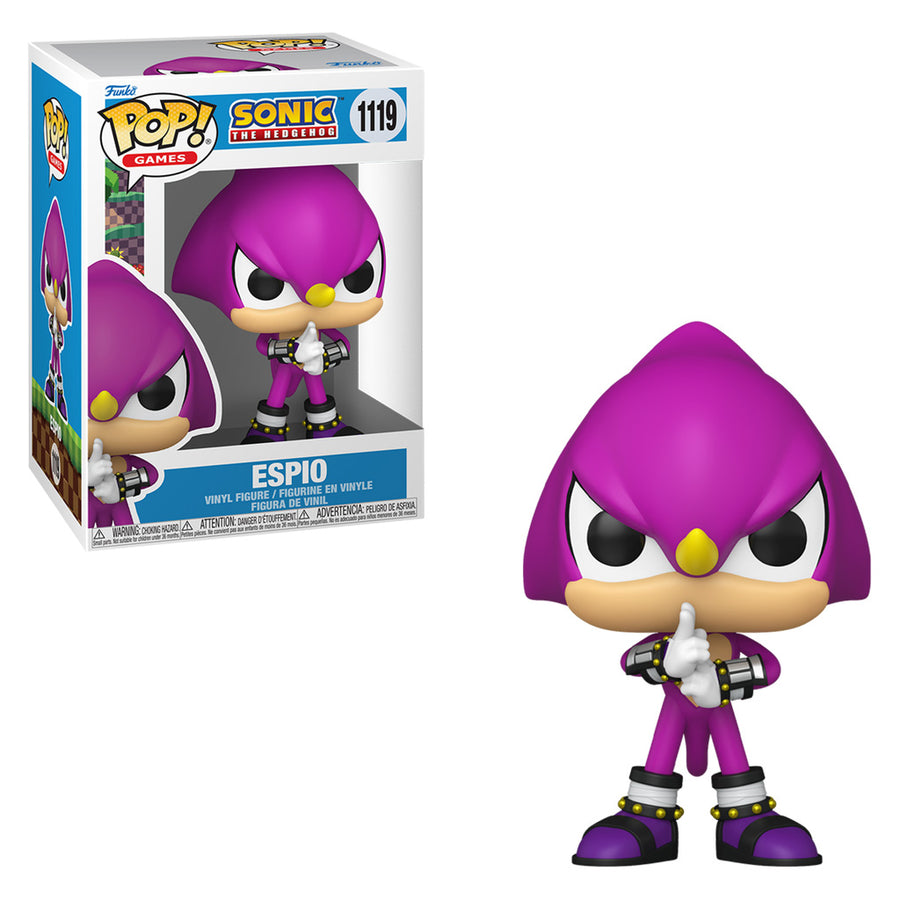 FUNKO POP GAMES SONIC THE HEDGEHOG - ESPIO 1119 BRINDE