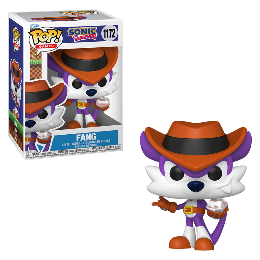 FUNKO POP GAMES SONIC THE HEDGEHOG - FANG 1172 BRINDE