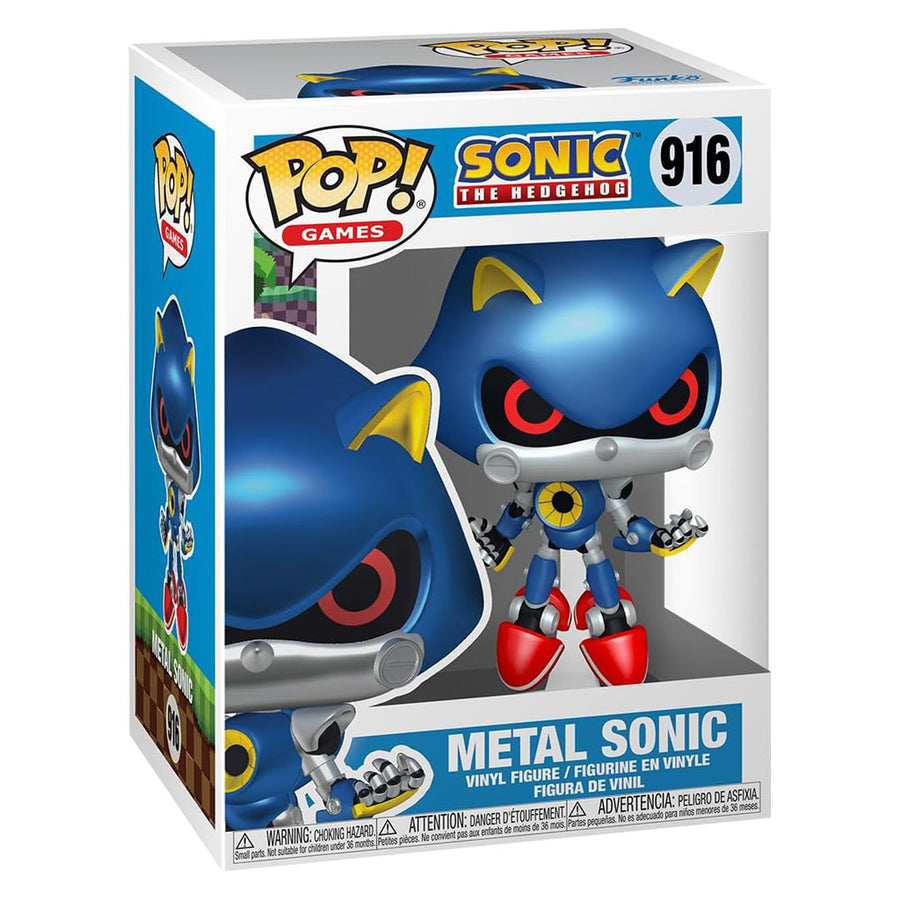 FUNKO POP GAMES SONIC THE HEDGEHOG - METAL SONIC 916