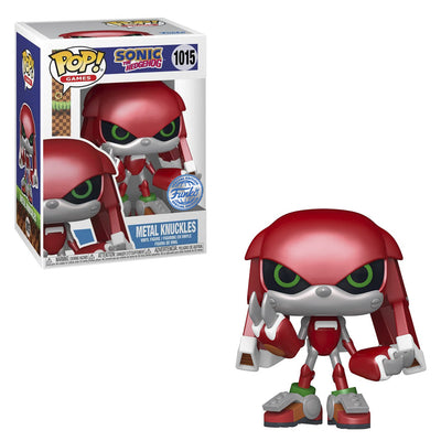 FUNKO POP GAMES SONIC THE HEDGEHOG NEW YORK COMIC CON 2024 - METAL KNUCKLES 1015 BRINDE