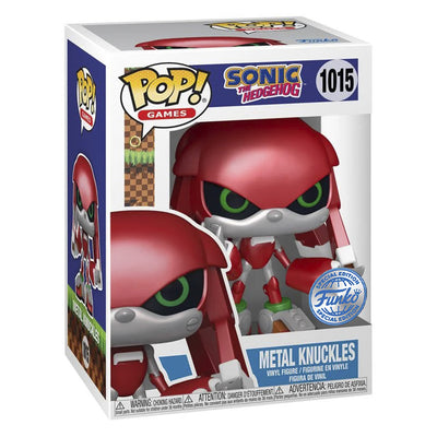 FUNKO POP GAMES SONIC THE HEDGEHOG NEW YORK COMIC CON 2024 - METAL KNUCKLES 1015
