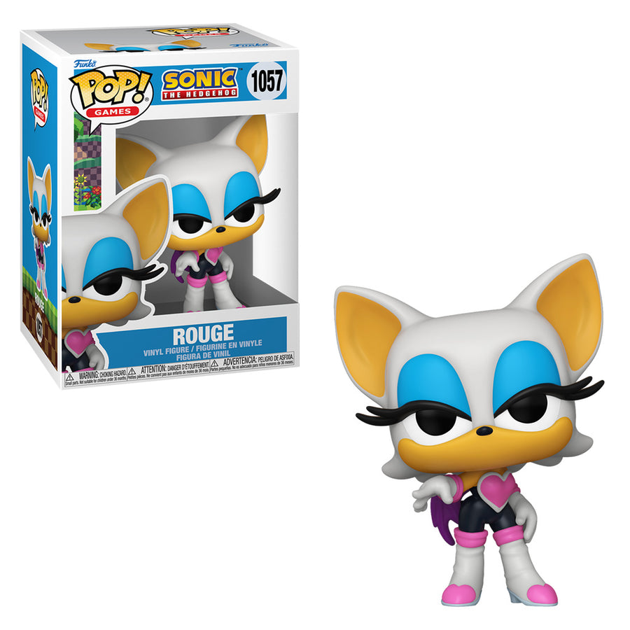FUNKO POP GAMES SONIC THE HEDGEHOG - ROUGE 1057 BRINDE