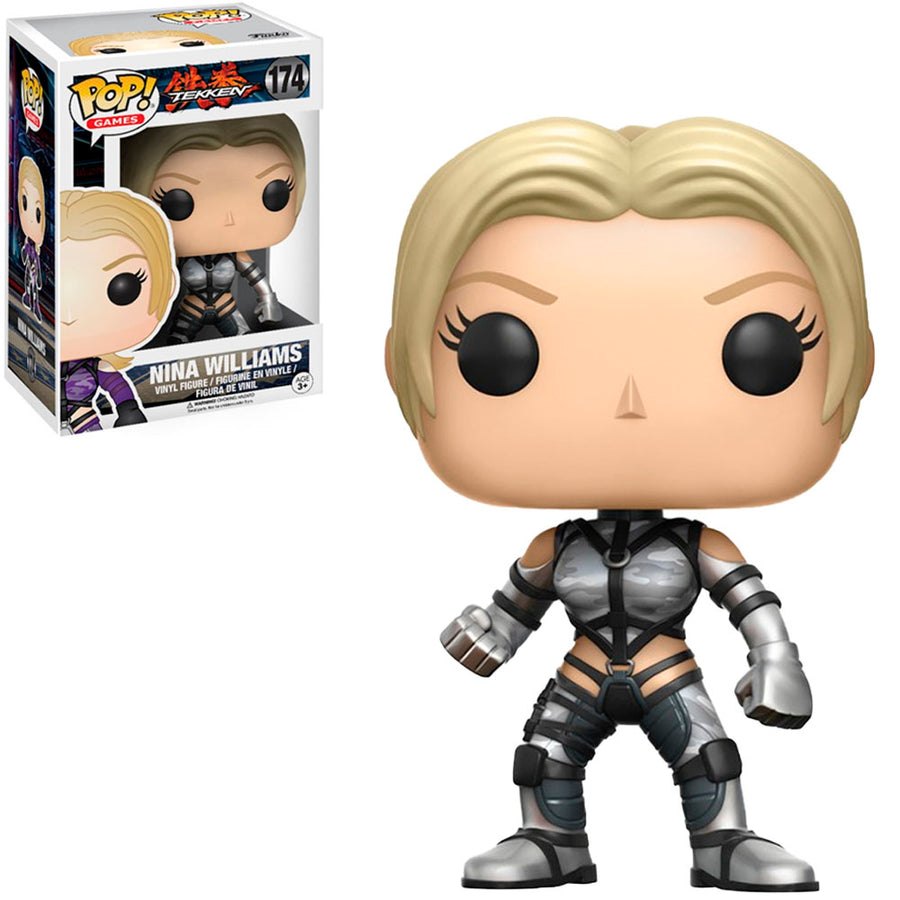 FUNKO POP GAMES TEKKEN EXCLUSIVE - NINA WILLIAMS (SILVER) 174 BRINDE