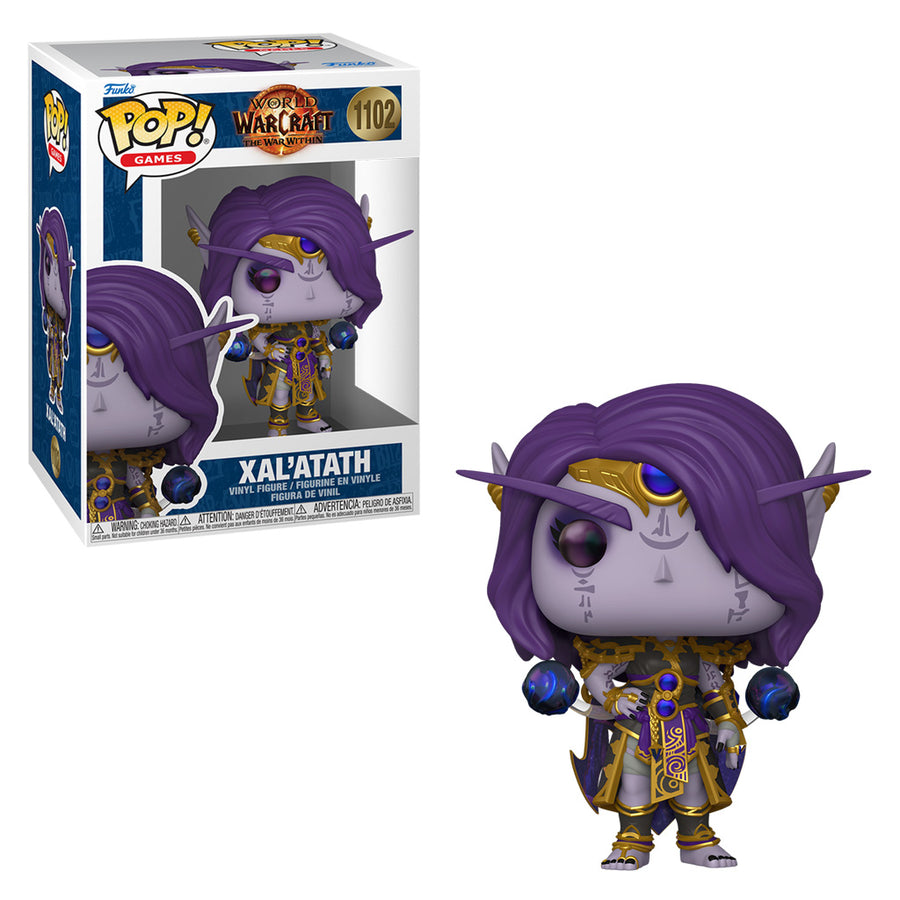 FUNKO POP GAMES WORLD OF WARCRAFT: THE WAR WITHIN - XAL'ATATH 1102 BRINDE