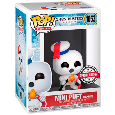 FUNKO POP GHOSTBUSTERS AFTERLIFE EXCLUSIVE - MINI PUFT W/ZAPPED 1053