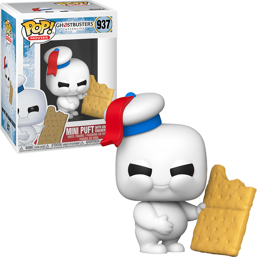 FUNKO POP GHOSTBUSTERS AFTERLIFE - MINI PUFT (WITH GRAHAM CRACKER) 937 BRINDE