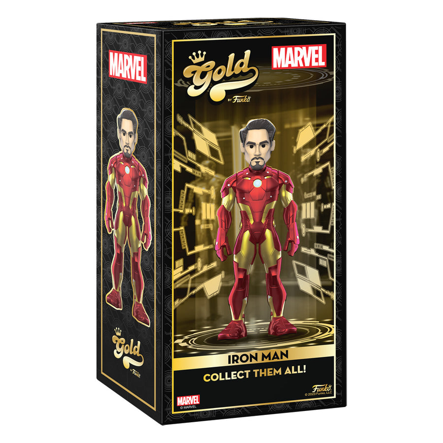 FUNKO POP GOLD MARVEL IRON MAN 18