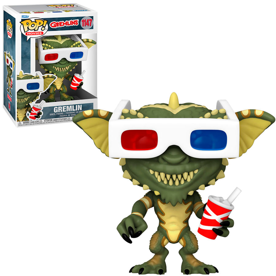FUNKO POP GREMLINS - GREMLIN WITH 3D GLASSES 1147