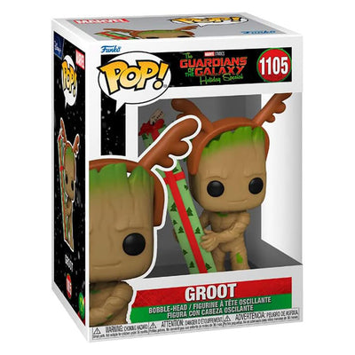 FUNKO POP GUARDIANS GALAXY HOLIDAY - GROOT 1105
