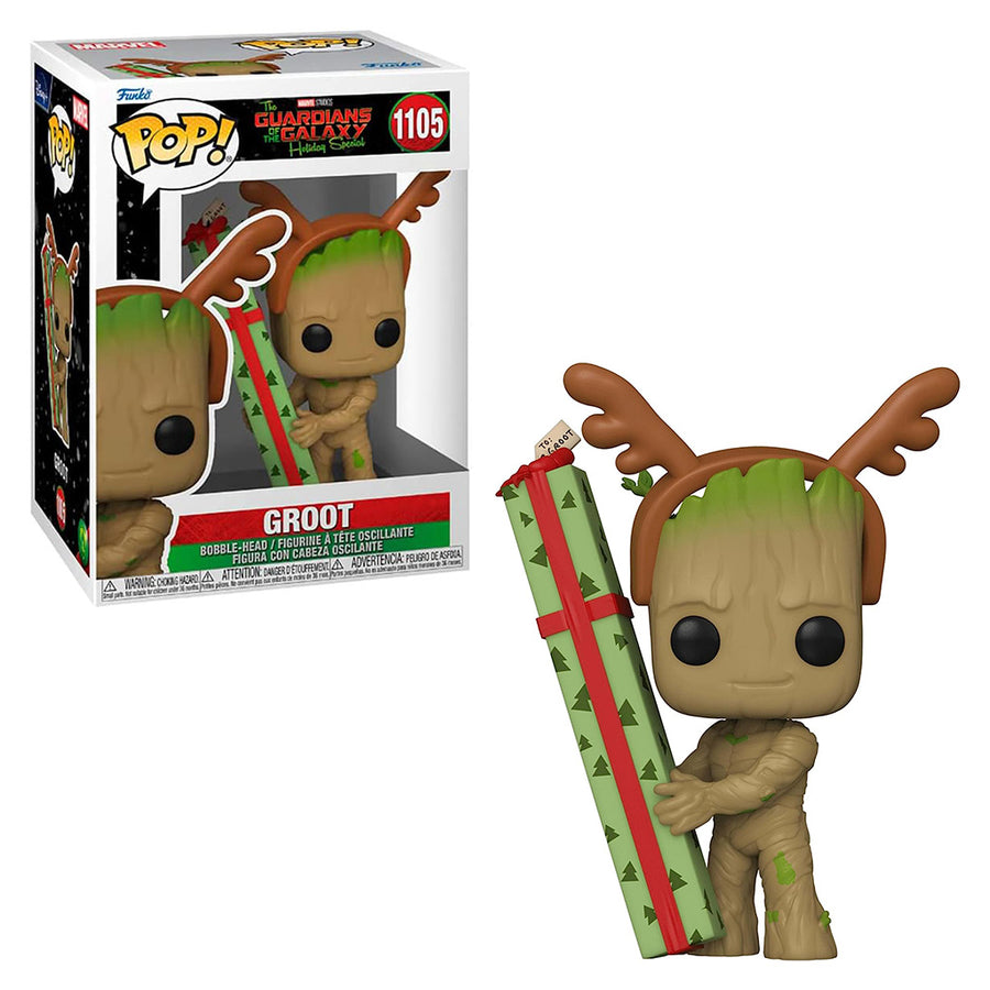 FUNKO POP GUARDIANS GALAXY HOLIDAY - GROOT 1105