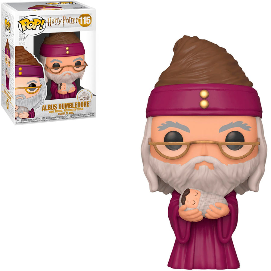 FUNKO POP HARRY POTTER - ALBUS DUMBLEDORE (WITH BABY HARRY) 115