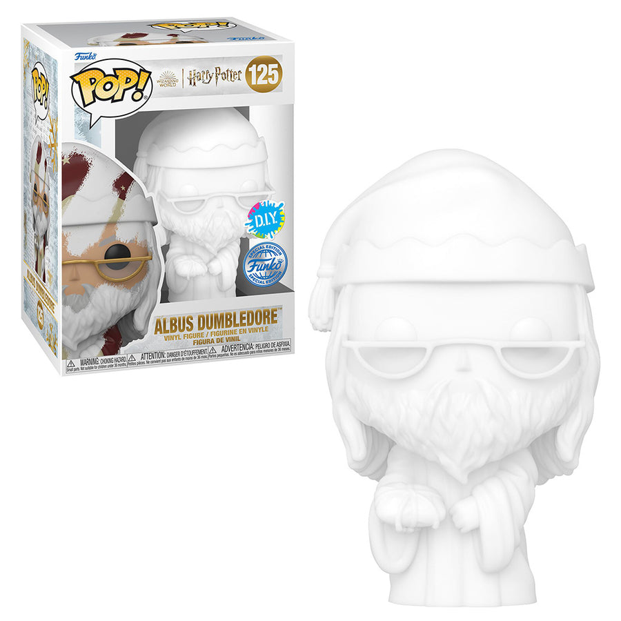 FUNKO POP HARRY POTTER HOLIDAY - ALBUS DUMBLEDORE D.I.Y - 125 BRINDE