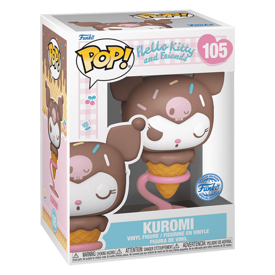 FUNKO POP HELLO KITTY AND FRIENDS EXCLUSIVE - KUROMI 105