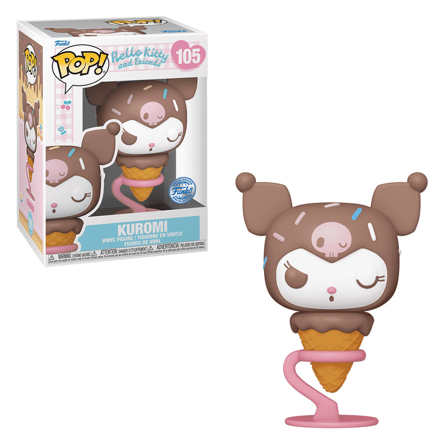 FUNKO POP HELLO KITTY AND FRIENDS EXCLUSIVE - KUROMI 105 BRINDE