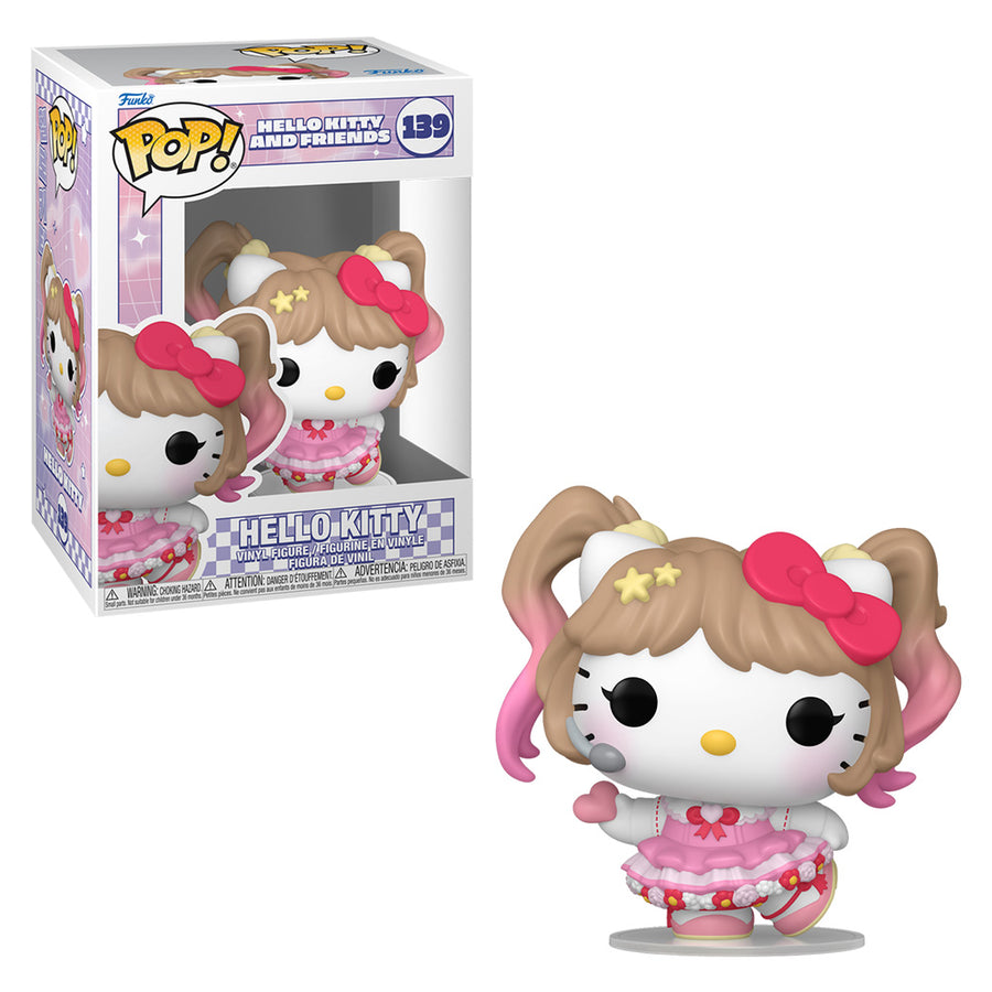FUNKO POP HELLO KITTY AND FRIENDS K-POP - HELLO KITTY 139 BRINDE