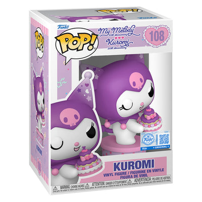 FUNKO POP HELLO KITTY AND FRIENDS: MY MELODY 50TH ANNIVERSARY EXCLUSIVE - KUROMI 108
