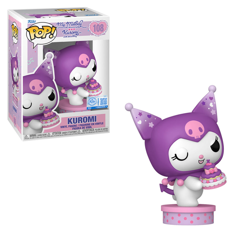 FUNKO POP HELLO KITTY AND FRIENDS: MY MELODY 50TH ANNIVERSARY EXCLUSIVE - KUROMI 108 BRINDE