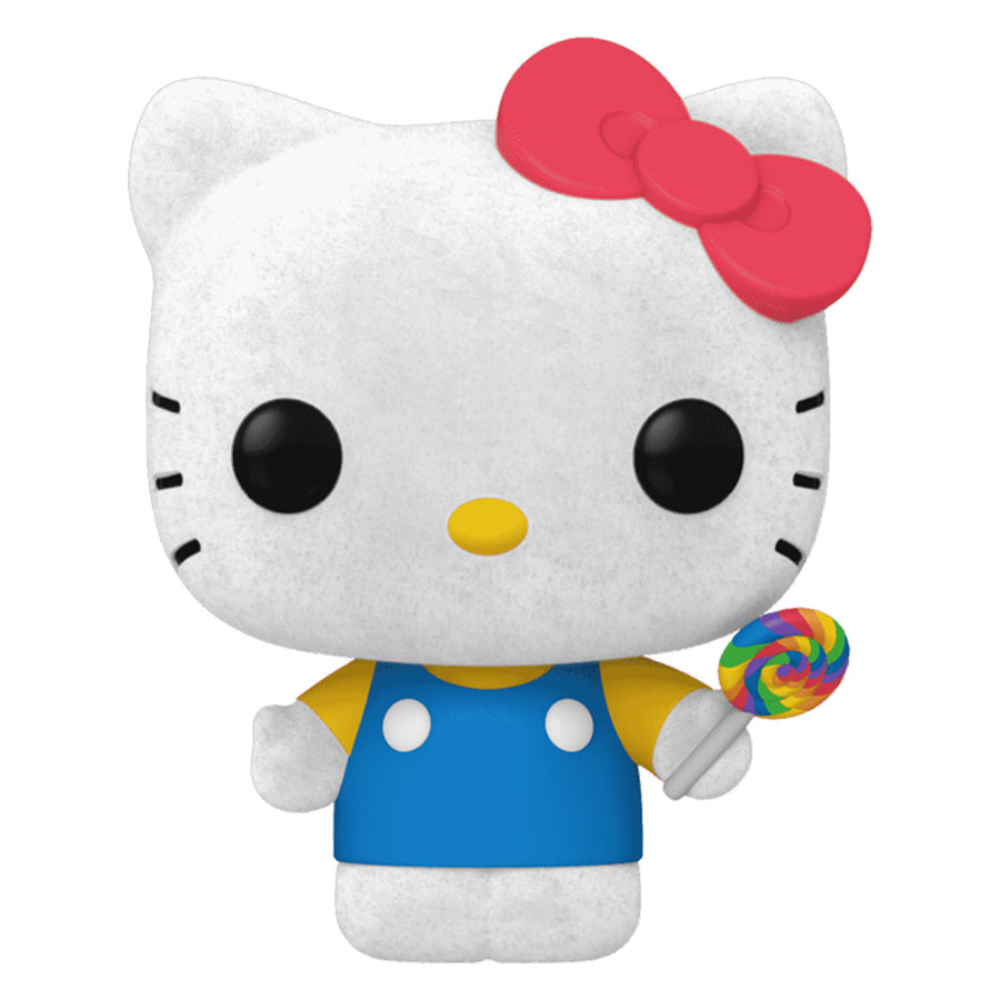 FUNKO POP HELLO KITTY EXCLUSIVE - HELLO KITTY (FLOCKED) 106